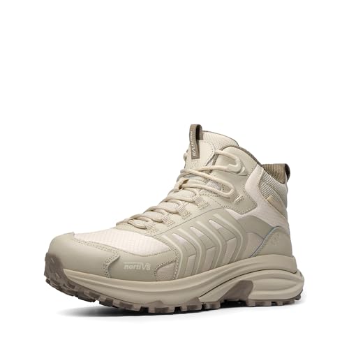 NORTIV 8 Women‘s Hiking Boots Waterproof Lightweight Outdoor Trekking Non Slip Comfortable Camping Ankle Breathable Everyday Boot Armadillo FieldLite