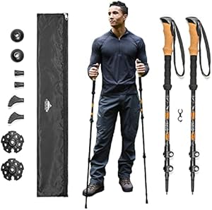 Cascade Mountain Tech Aluminum Trekking Poles