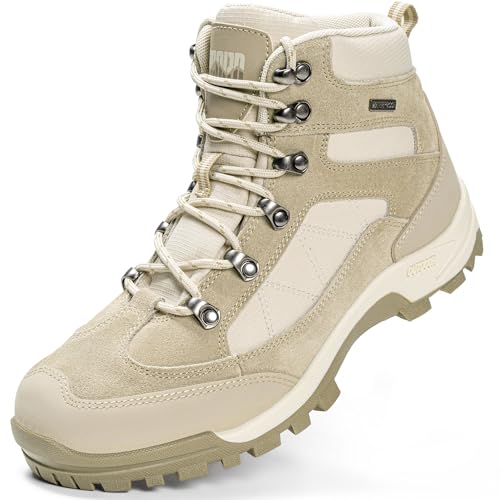 R CORD Hiking Boots Women Waterproof Womens Hiking Boots for Outdoor Trekking Camping Trail Outdoor Hiking Shoes for Women