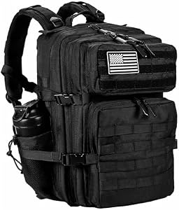 LHI 45L Water-Resistant Molle Backpack