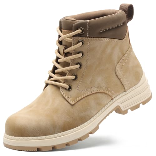 ANJOUFEMME Women's Combat Hiking Boots Lightweight | Non-slip traction, durable upper, breathable comfort