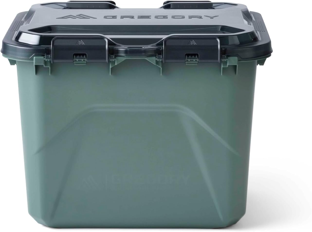 Gregory Alpaca 50L Waterproof Gear Organization/Camping Gear Box with Transparent Removable Lid, Nomad Green