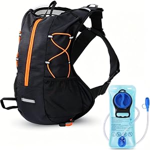 Hydration Backpack with 2L Leakproof Water Bladder, Lightweight Running Hydration Pack, Ad