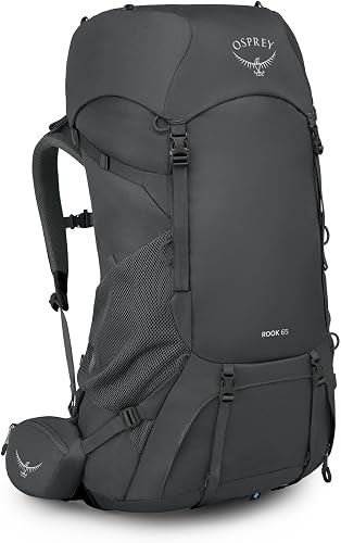 Osprey Rook 65L Men's Backpacking Backpack, Dark Charcoal/Silver Linin — Real-world performance testing in action