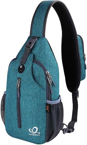 WATERFLY Crossbody Sling Backpack Sling Bag Travel Hiking Chest Bags D — Side-by-side comparison of top picks in this category