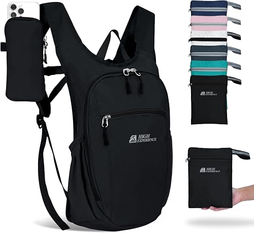 Hiking Backpack 10L/15L Small Daypack Lightweight Packable Travel Fold — Build quality and design details up close