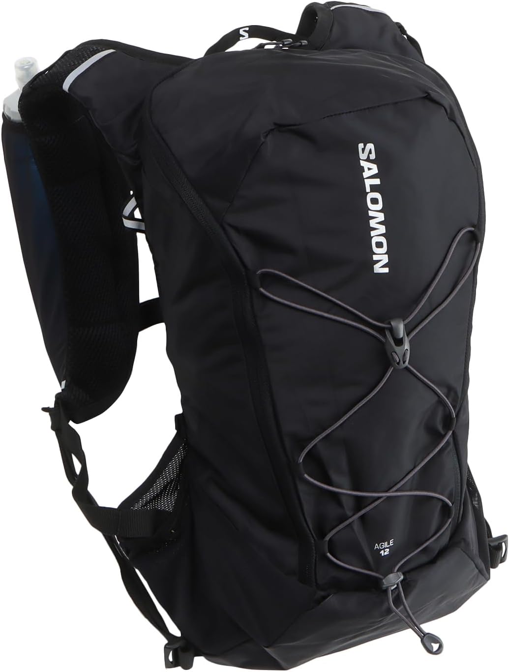 Salomon Unisex Agile 12 Set, Hydration & Storage Vest with 500ml Flasks Included