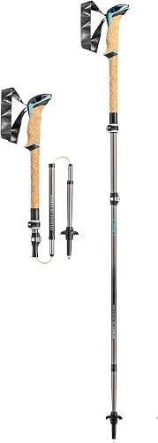 LEKI Cressida FX Carbon Collapsible Lightweight Walking Poles for Trek — Real-world performance testing in action