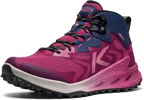 KEEN Women's Zionic Nxt Mid Height Waterproof All Terrain Boots — Build quality and design details up close