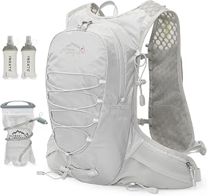 IX INOXTO Running Hydration Vest for Men Women Water Backpack for Running 3L Running Hydration Pack for Trail Running Marathon Race Hiking
