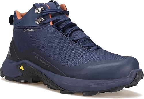 HUMTTO Men's All-Terrain Waterproof Hiking Boots Lightweight Breathabl — Build quality and design details up close