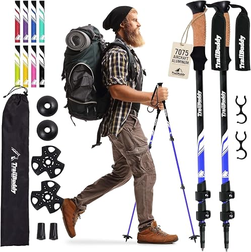 TrailBuddy Trekking Poles – Lightweight 7075 Aluminum Hiking Poles for — Side-by-side comparison of top picks in this category
