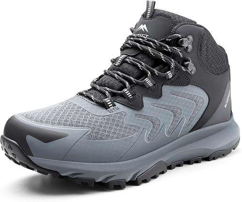 Men's Waterproof Hiking Boots Lightweight Comfortable Outdoor Walking — Our hands-on testing setup for hoka speedgoat 5 vs altra 