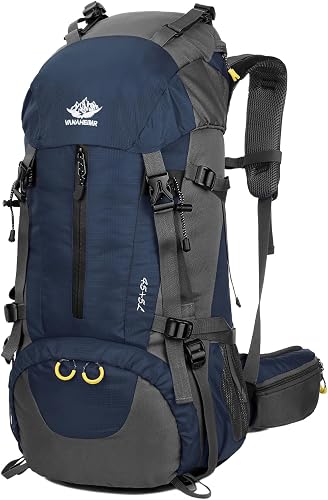 WoneNice 50L(45+5) Waterproof Hiking Backpack - Outdoor Sport Daypack — Real-world performance testing in action