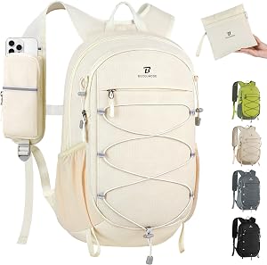 Hiking Backpack 15L Small Backpack Packable Day pack Water Resistant Lightweight Travel Ba