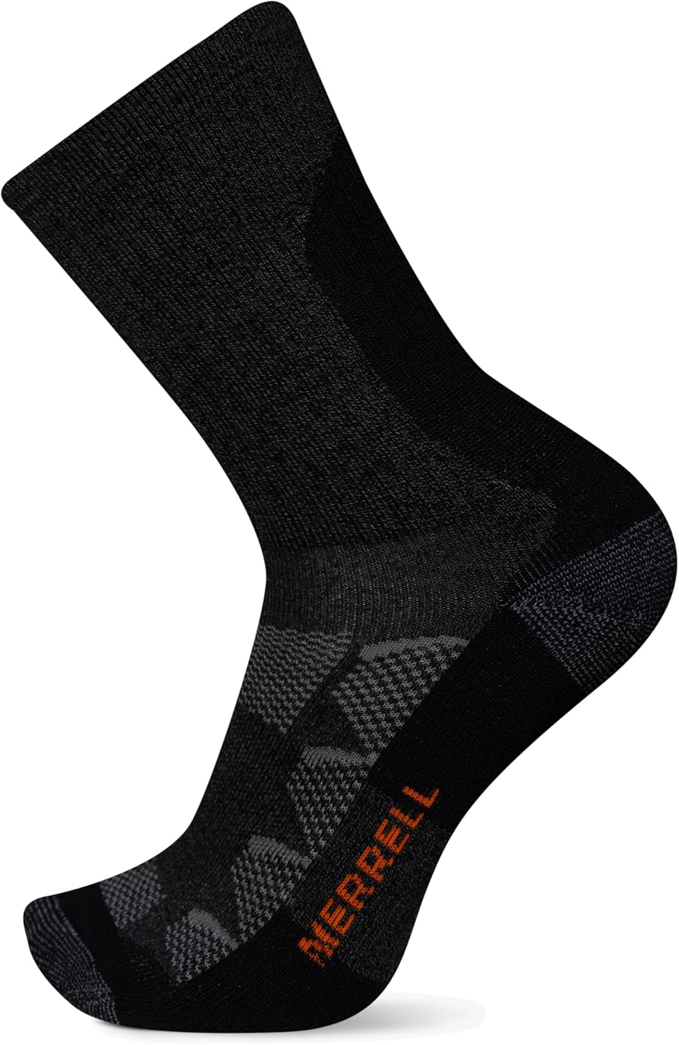 Merrell Men's and Women's MOAB Hiking Midweight Cushion Socks - Unisex Coolmax Moisture Management and Arch Support