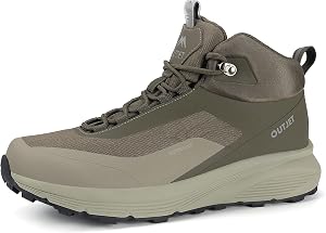 Men's Waterproof Hiking Boots Lightweight Comfortable Outdoor Walking Trail Boots Shoes