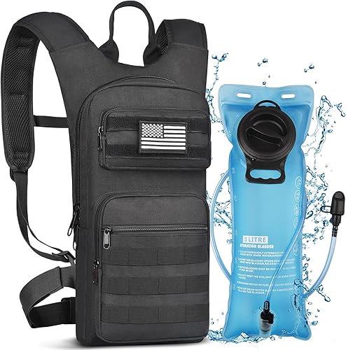 Hydration Backpack with 3L TPU Water Bladder, Tactical Molle Water Bac — Side-by-side comparison of top picks in this category