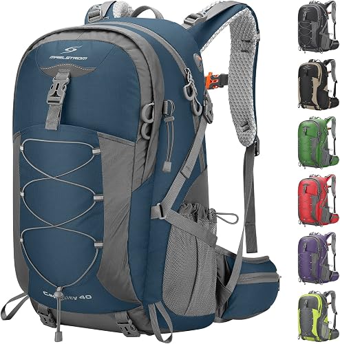 Maelstrom Hiking Backpack,Camping Backpack,40L Waterproof Hiking Daypa — Build quality and design details up close